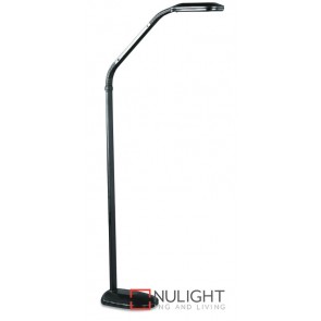 Equipoise Fluro Floor Lamp Black ASU