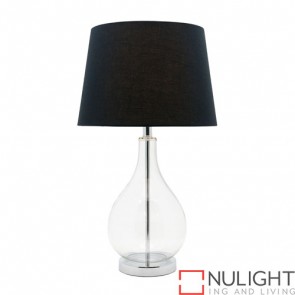 Gina 1 Light Table Lamp Black COU