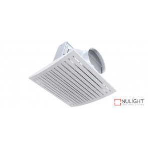 JET - 10 inch  High Airflow Side Ducted Exhaust Fan - White VTA