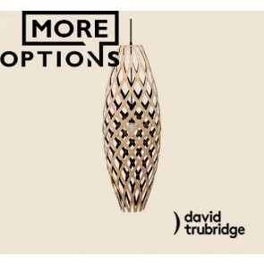 Hinaki Black 1 Side Inside David Trubridge Pendant DAV