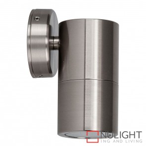 316 Stainless Steel Single Fixed Wall Pillar Light 10W Gu10 Led Warm White HAV