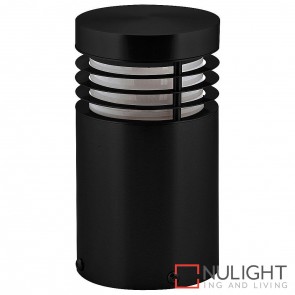 190Mm Black Mini Bollard Light 5W Mr16 Led Cool White HAV