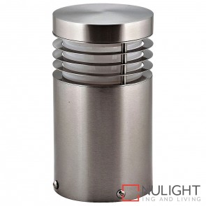 190Mm 316 Stainless Steel Mini Bollard Light 9W E27 Led Warm White HAV