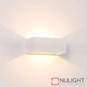 White Square Surface Mounted Wall Light 9W 240V Led Cool White HAV