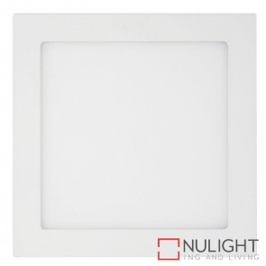 White Square Recessed Panel Light 18W 240V Led Warm White HAV