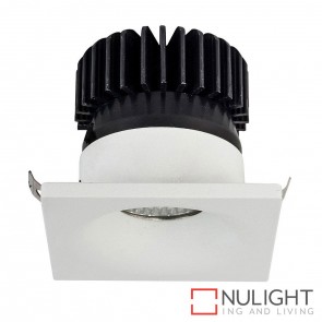 White Square Mini Recessed Downlight 3W 240V Led Warm White HAV