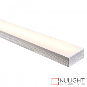 80Mm X 35Mm Large Deep Square Aluminium Profile With Opal Diffuser - Kit - Per Metre HAV