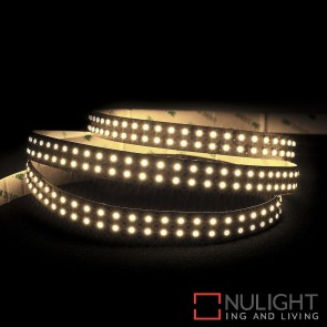 24V Dc 19.2W Per Metre Ip20 Double Row Led Strip Warm White 3000K HAV