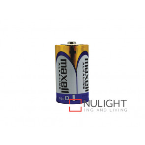 Maxwell D Alkaline Batteries VBL