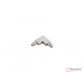 Corner Joiner To Suit Vibe LED Single Circuit Track Lighting In White VBL