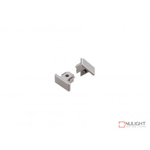 End Cap To Suit Vibe LED Single Circuit Track Lighting In White VBL