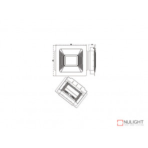 600x600 Recessed Kit To Suite The VBLLB-420 Series Canopy Lights VBL
