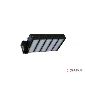 300W Natural White LED Shoebox Street Light Black VBL