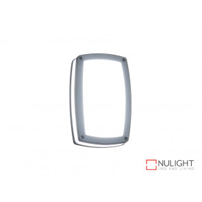 Vibe 9W Warm White LED Wall Light In Silver VBL