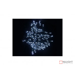 White Solar powered Christmas Lights 17m Length VBL