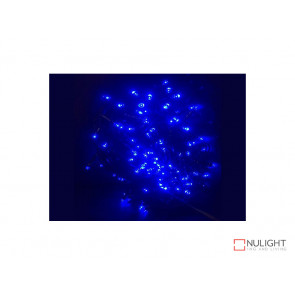 Blue Solar powered Christmas Lights 30m Length VBL