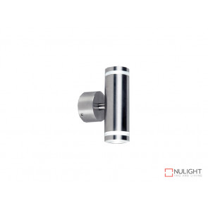 Stainless Steel Up Down Wall Light IP65 Weatherproof 2X1W VBL
