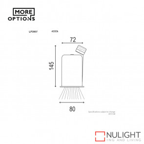 240v GU10 13w energy saving downlight ORI