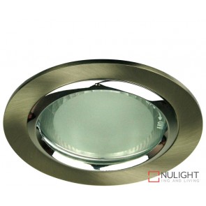 Vida 120 Round Glass Covered Downlight Br Chrome ORI