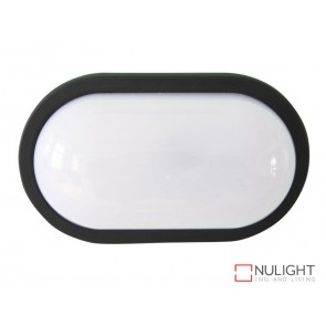 Kombi Led Oval Bulkhead Black 4000K ORI