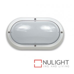 Bulkhead 10W Led Plain White ASU