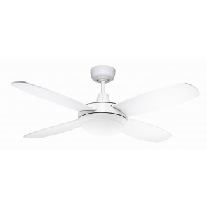 Lifestyle 107cm (42") Mini White Ceiling Fan with Light Martec