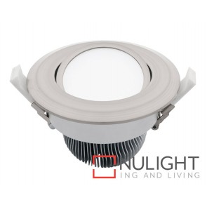 Equinox 2 16W Led Downlight Gimble Silver 5000K MEC