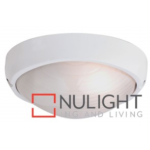 Fiore 1 Light Oval Bunker White MEC