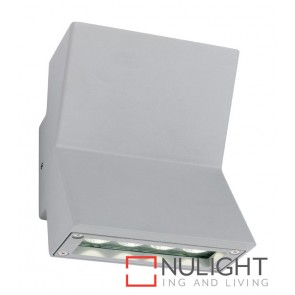 Rocco LED Up-Down Wall Light Silver MEC