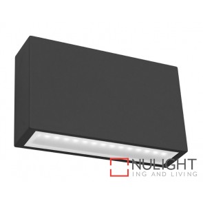 Sturt LED Exterior Wall Light Black MEC