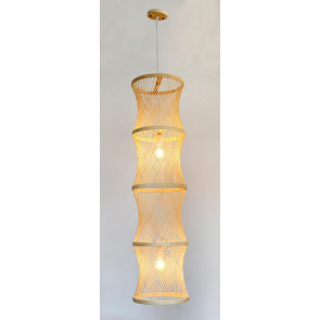 Mitaka Stunning Fishnet  Pendant Light in Natural Beige Colour Citilux