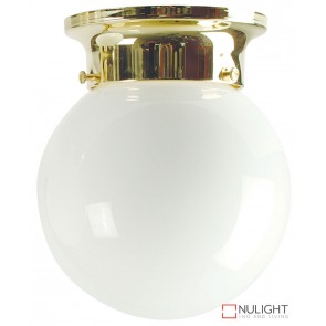 15Cm Jetball Batten Fix Opal - Brass ORI