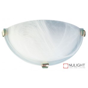 Remo 30Cm Uplighter Alabaster - Gold ORI