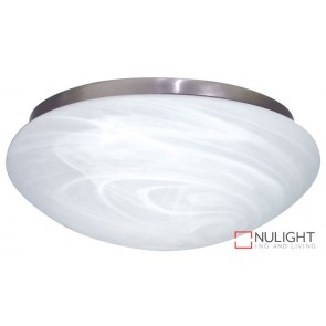 Fan Light Satin Chrome - Alabaster 230Mm ORI