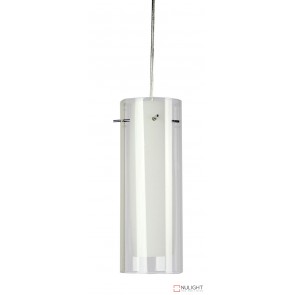 Astrid Mini E14 Pendant Opal With Clear Outer ORI