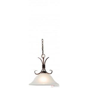 Gaston 1Lt Single Pendant Bronze ORI