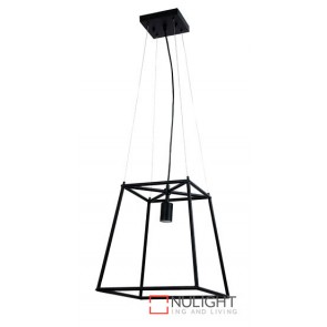 James Tubular Pendant Matt Black ORI