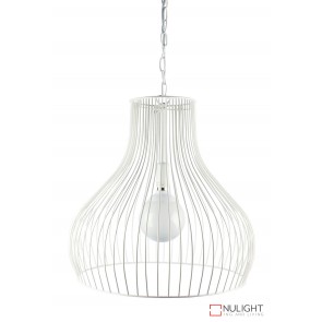 Gabby Wire Single Pendant White ORI