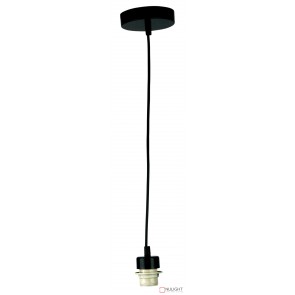 Parti Cord Suspension Black With Black Flex E27 ORI