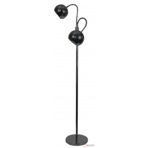 Bobo Twin Flex Floor Lamp Gunmetal ORI