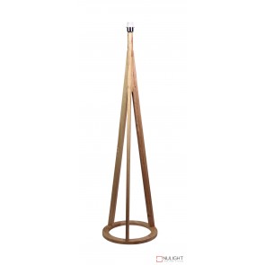 Stabb Floor Timber Tripod Lamp Base E27 ORI