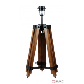 Galileo Tripod Table Lamp Base Only Brown ORI