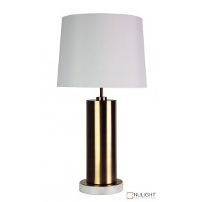 Savona Antique Brass Complete Table Lamp ORI