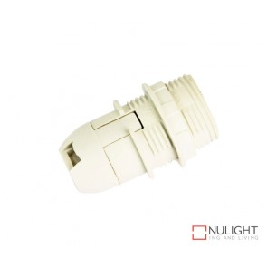 Lampholder - White Ses-E14 10Mm Extthred ORI