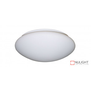 210mm Opal White Glass - 2 x B22 Lamp Holder - White VTA