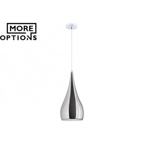 Pipa Polished Chrome Metal Pendant VAM