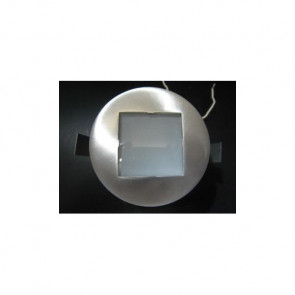 Circle Satin Chrome MR16/MR11 LED Light Fitting Prisma