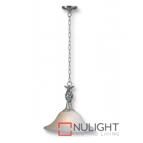 Devon Decor 1 Light Pendent Satin Chrome ASU