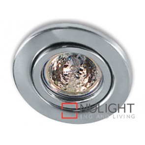 Downlight Halogen Gu10 Tilt Satin Chrome ASU