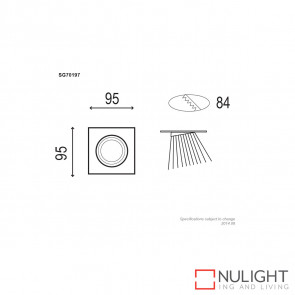 Jupiter IP44 Low Voltage Downlight Silver ORI